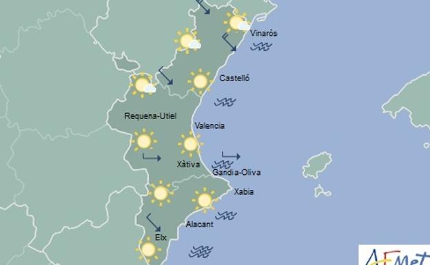 Las temperaturas bajarán mañana de nuevo