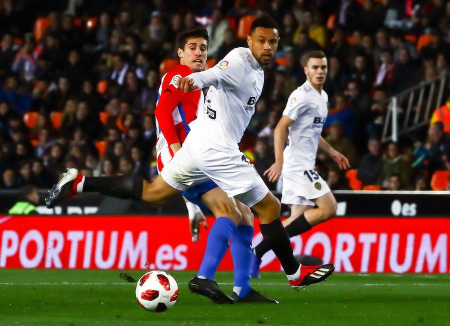 Estas son las imágenes que deja el paso del partido de vuelta de octavos por Mestalla