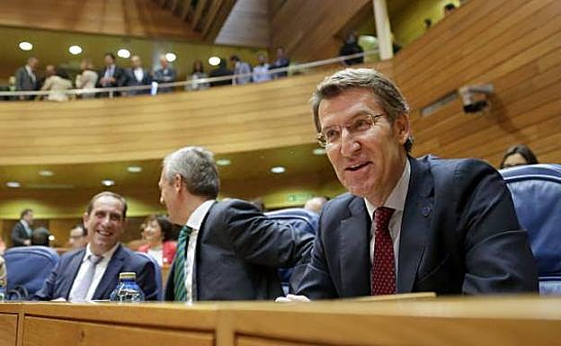 El presidente de la Xunta, Alberto Núñez Feijóo.