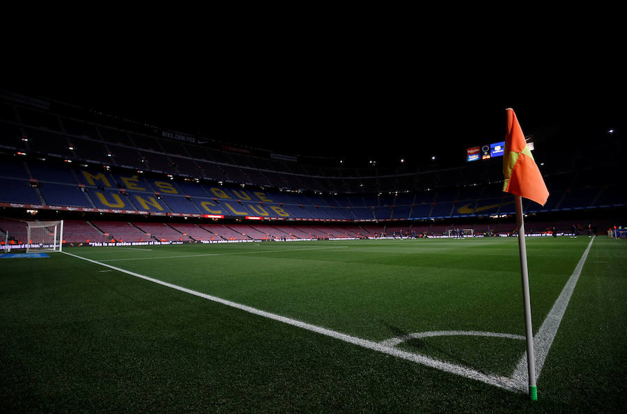 Estas son las imágenes que deja el partido de octavos de final en el Camp Nou