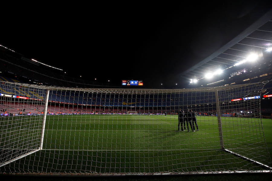 Estas son las imágenes que deja el partido de octavos de final en el Camp Nou