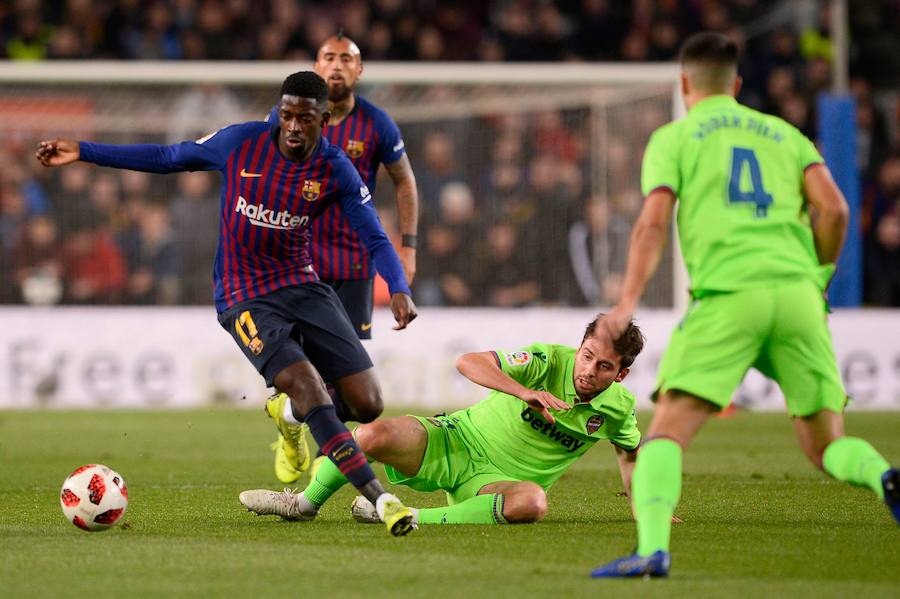 Estas son las imágenes que deja el partido de octavos de final en el Camp Nou