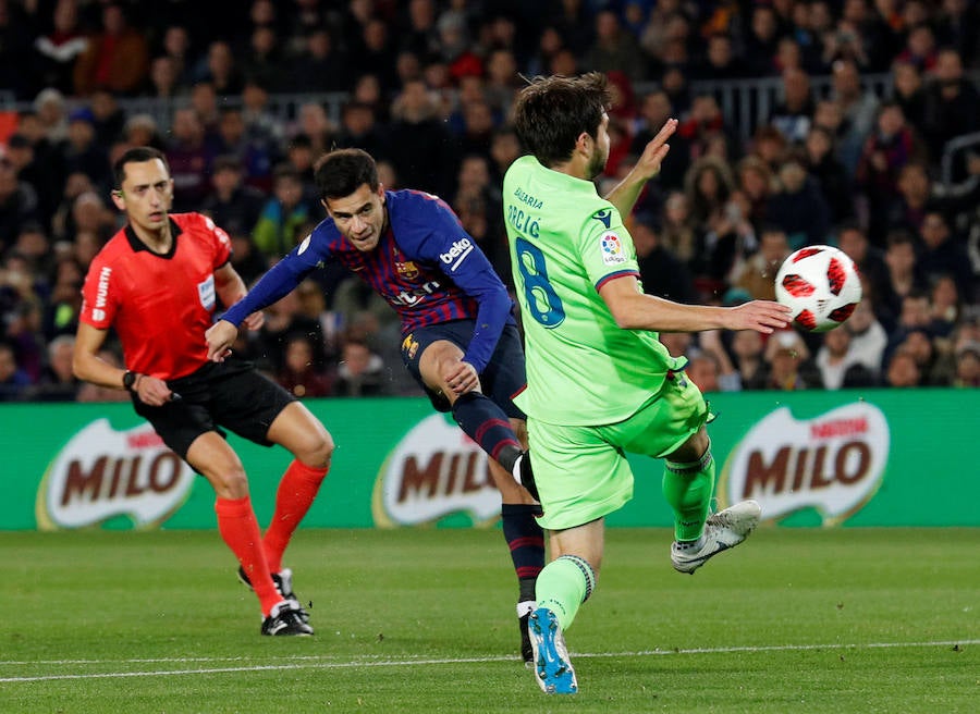 Estas son las imágenes que deja el partido de octavos de final en el Camp Nou