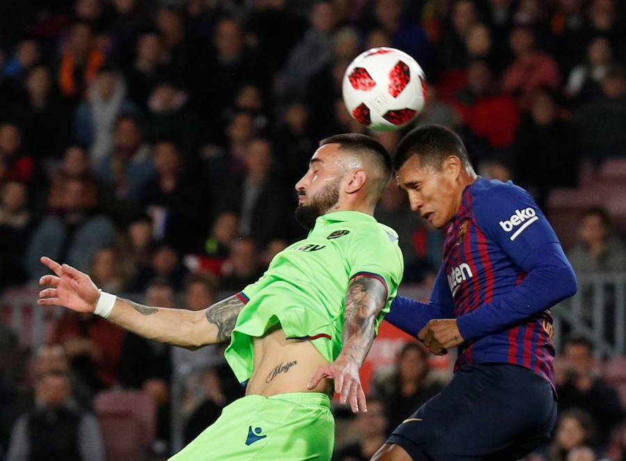 Estas son las imágenes que deja el partido de octavos de final en el Camp Nou