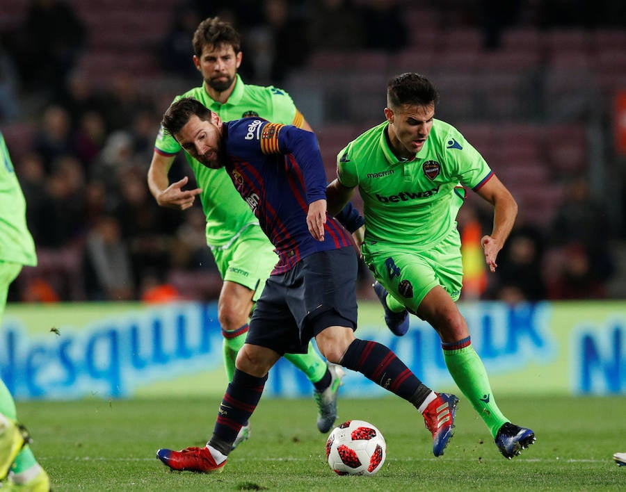 Estas son las imágenes que deja el partido de octavos de final en el Camp Nou