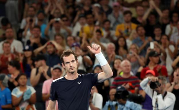 Andy Murray, tras el partido ante Roberto Bautista.