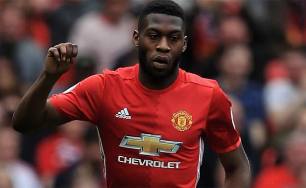 El central neerlandés Timothy Fosu-Mensah, poco antes de irse cedido al Fulham.