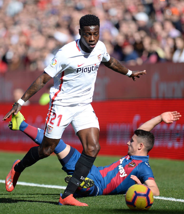 Estas son las imágenes que deja el partido de la jornada 21 de LaLiga en el Sánchez Pizjuán