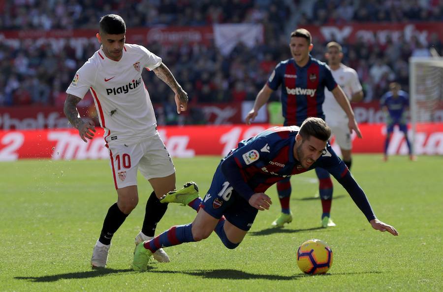 Estas son las imágenes que deja el partido de la jornada 21 de LaLiga en el Sánchez Pizjuán