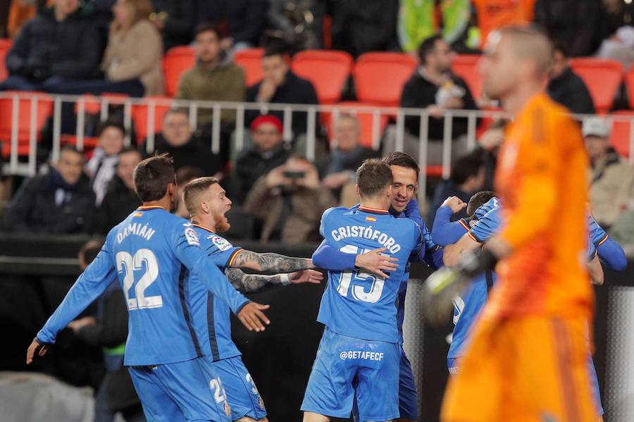 Las mejores imágenes del partido de vuelta de cuartos de final en Mestalla