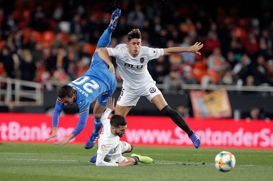 Las mejores imágenes del partido de vuelta de cuartos de final en Mestalla