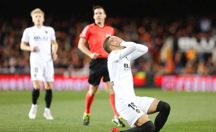 Las mejores imágenes del partido de vuelta de cuartos de final en Mestalla