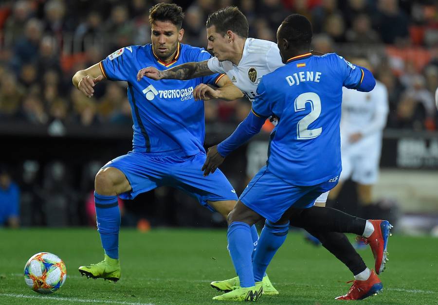 Las mejores imágenes del partido de vuelta de cuartos de final en Mestalla