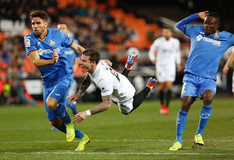 Las mejores imágenes del partido de vuelta de cuartos de final en Mestalla