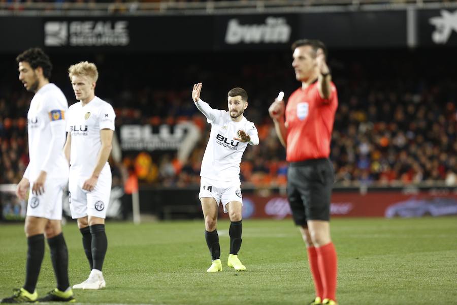 Las mejores imágenes del partido de vuelta de cuartos de final en Mestalla