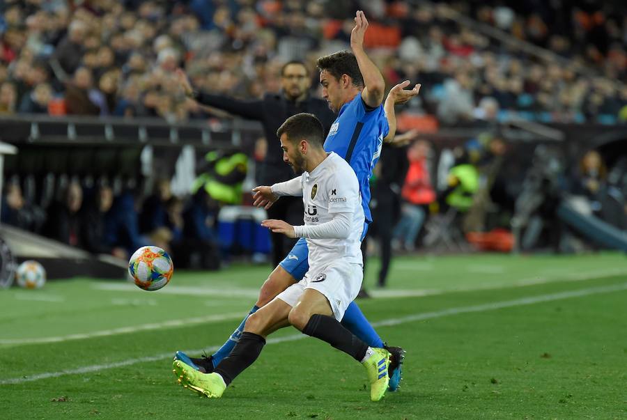 Las mejores imágenes del partido de vuelta de cuartos de final en Mestalla