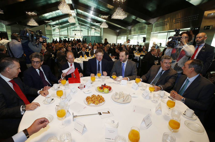 El ministro José Luis Ábalos ha repasado hoy los proyectos de su ministerio en la Comunitat Valenciana