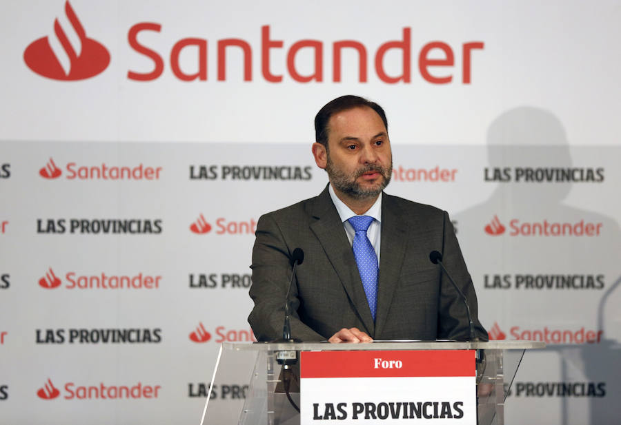 El ministro José Luis Ábalos repasa los proyectos del Ministerio de Fomento en la Comunitat Valenciana.