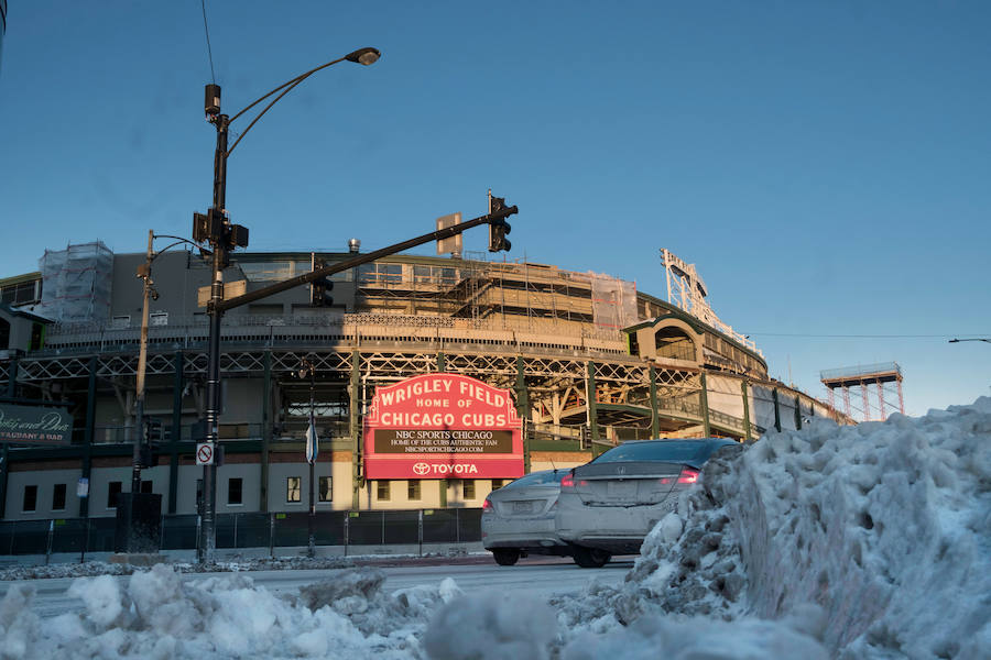 Fotos: Chicago desaparece bajo el hielo