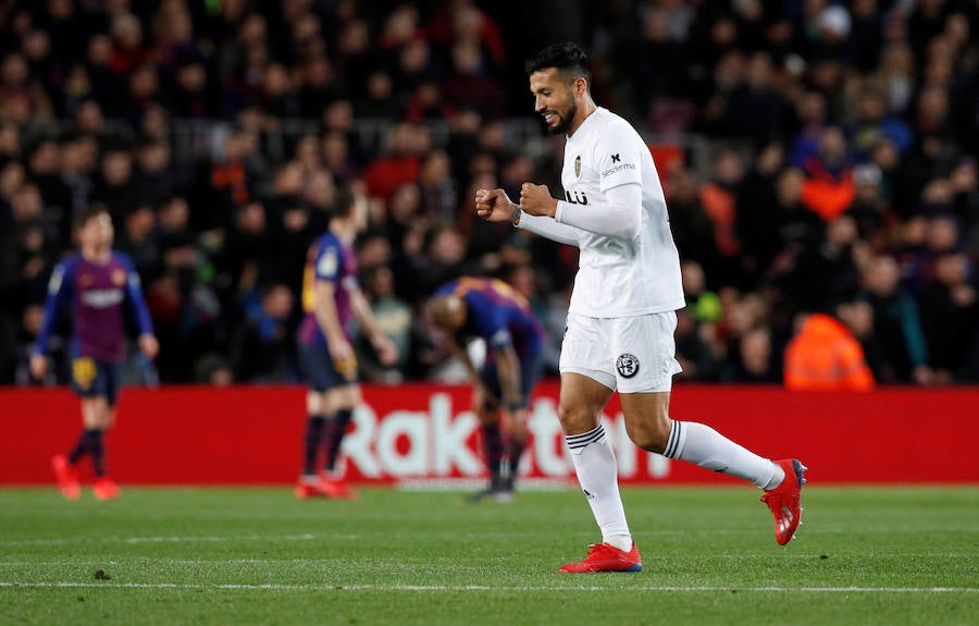 Estas son las imágenes que deja el partido de la jornada 22 de LaLiga en el Camp Nou