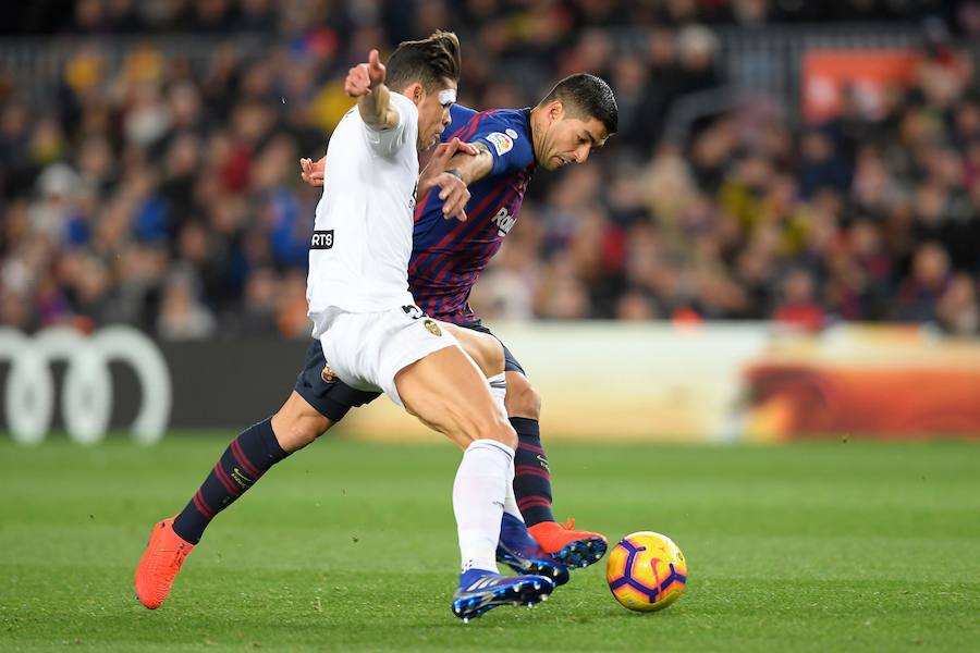 Estas son las imágenes que deja el partido de la jornada 22 de LaLiga en el Camp Nou