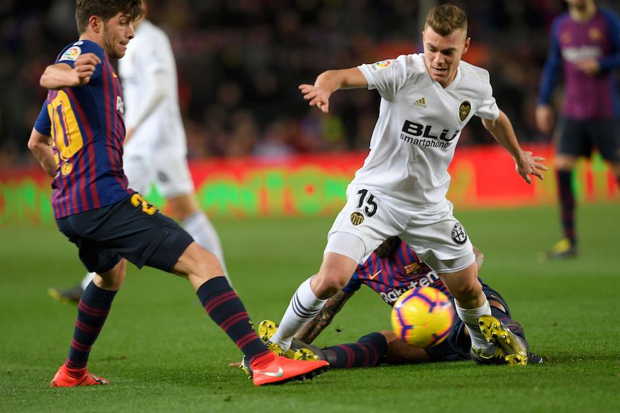 Estas son las imágenes que deja el partido de la jornada 22 de LaLiga en el Camp Nou