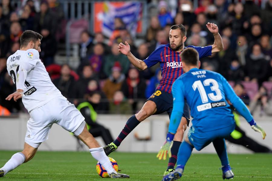 Estas son las imágenes que deja el partido de la jornada 22 de LaLiga en el Camp Nou