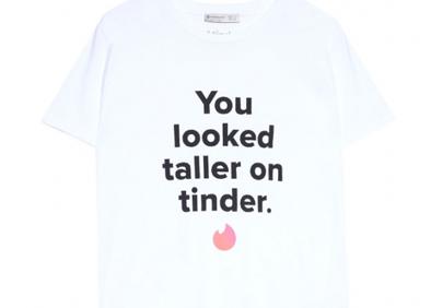 Imagen secundaria 1 - Camisetas inspiradas en la app Tinder.