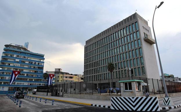 Edificios oficiales en La Habana. 