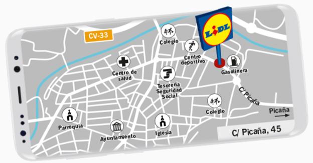 Nueva tienda Lidl en Torrent: se inaugura en la calle Picaña, 45.