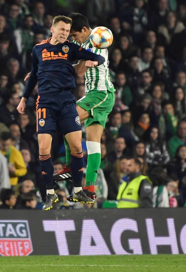 Estas son las imágenes que deja el partido de ida de semifinales de Copa del Rey en el Benito Villamarín