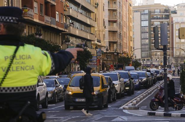 Calle San Vicente Mártir, desde San Agustín. 