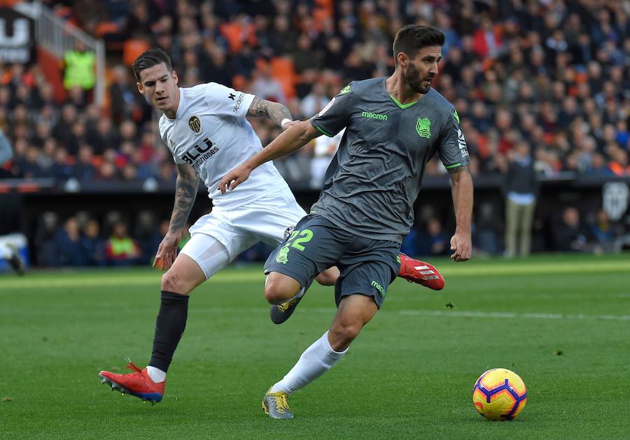 Estas son las imágenes que deja el partido de la jornada 23 de LaLiga en Mestalla