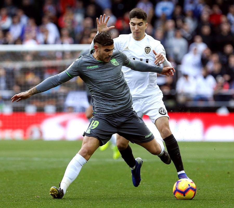 Estas son las imágenes que deja el partido de la jornada 23 de LaLiga en Mestalla