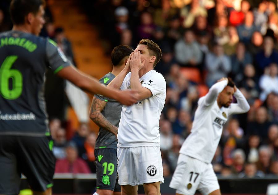 Estas son las imágenes que deja el partido de la jornada 23 de LaLiga en Mestalla