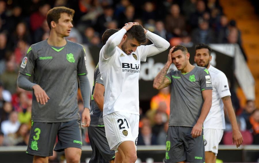 Estas son las imágenes que deja el partido de la jornada 23 de LaLiga en Mestalla