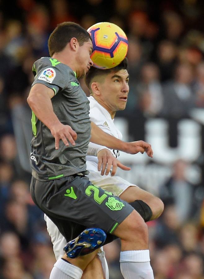 Estas son las imágenes que deja el partido de la jornada 23 de LaLiga en Mestalla