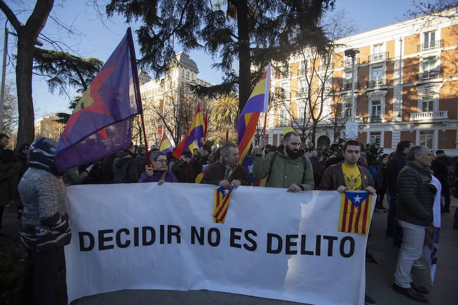 Comienza en el Tribunal Supremo el juicio por el proceso independentista en Cataluña.