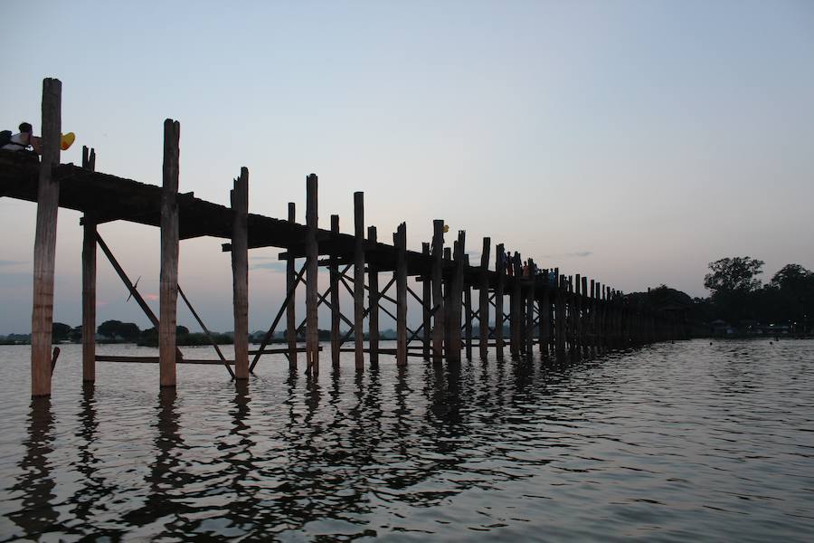 Puente U-Bein (Myanmar)