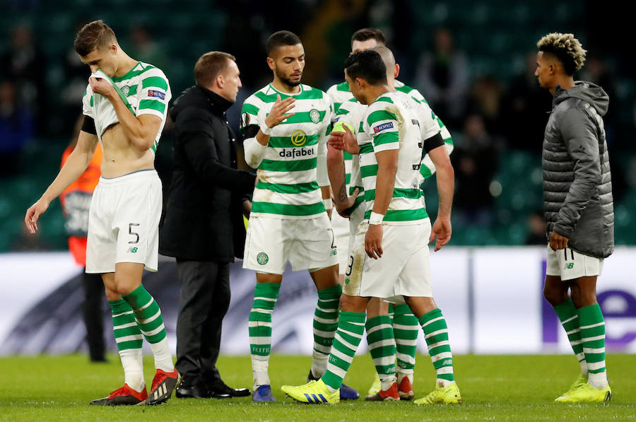 Fotos del partido Celtic- Valencia CF de la ida de dieciseisavos de final de la Europa League disputado en el Celtic Park.