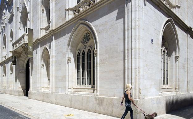Una de las sedes de la Universidad Católica en Valencia, en el Carmen. 