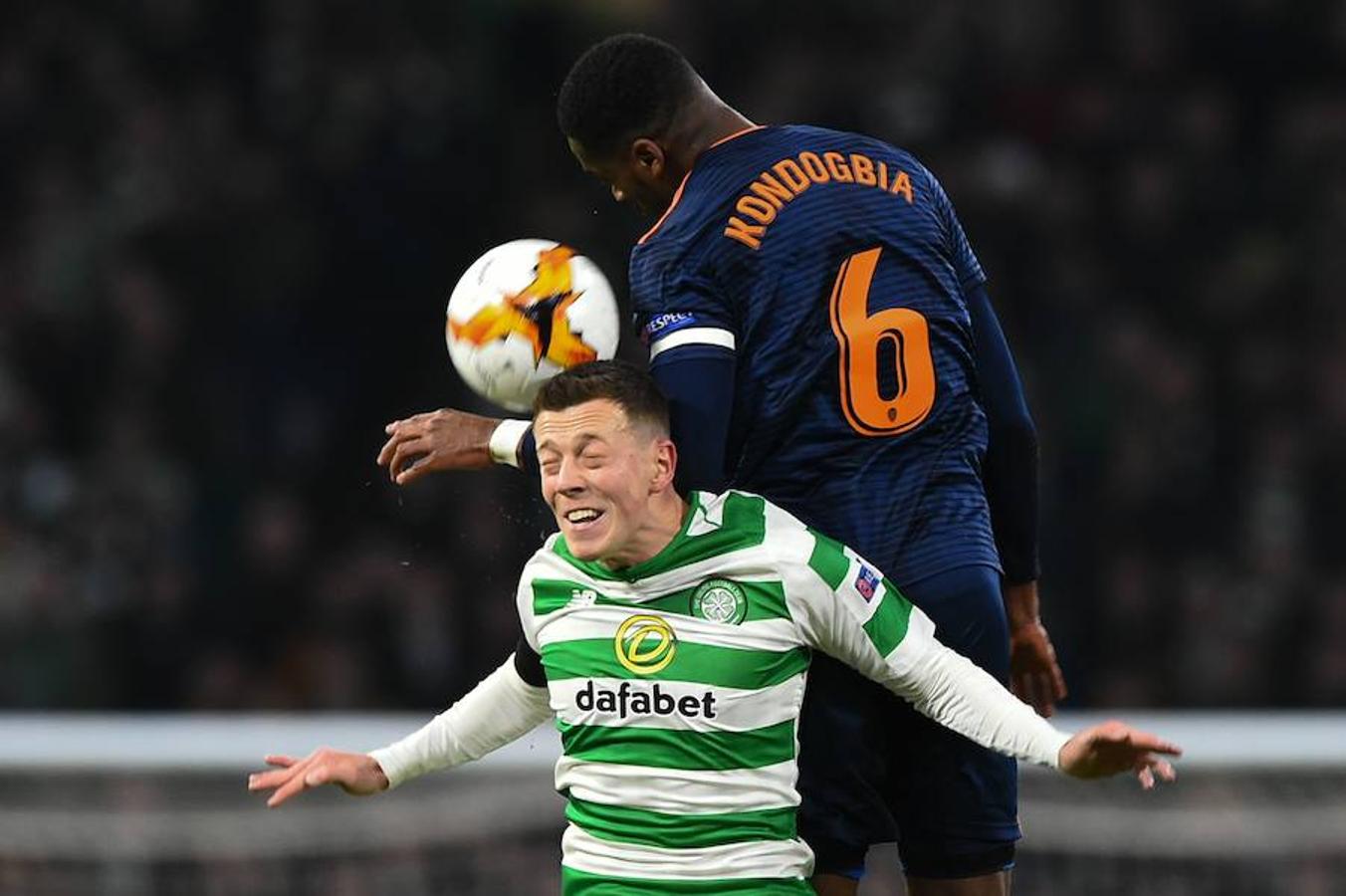 Fotos del partido Celtic- Valencia CF de la ida de dieciseisavos de final de la Europa League disputado en el Celtic Park.