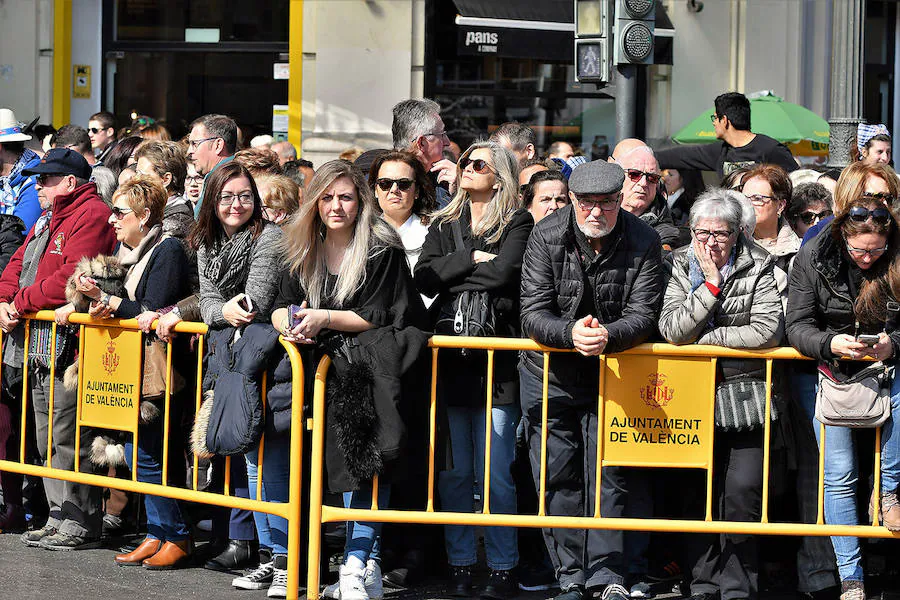 Búscate en la mascletà de hoy 24 de febrero en Valencia.