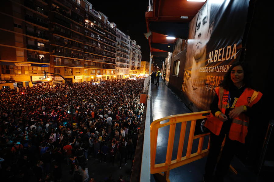 Fotos: La afición del Valencia toma Mestalla en la semifinal de Copa 2019