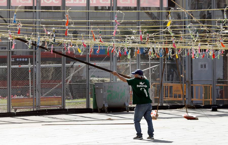 Fotos: Mascletà del 1 de marzo de las Fallas 2019