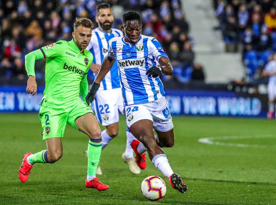 Las mejores fotos del partido de la jornada 26 de LaLiga en Butarque