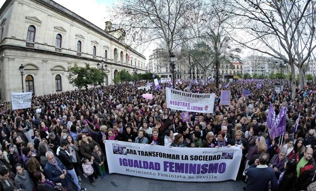 Manifestación de hoy 8 de marzo en Sevilla: horario, recorrido y actos en 2019