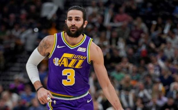 Ricky Rubio, jugador de los Jazz.