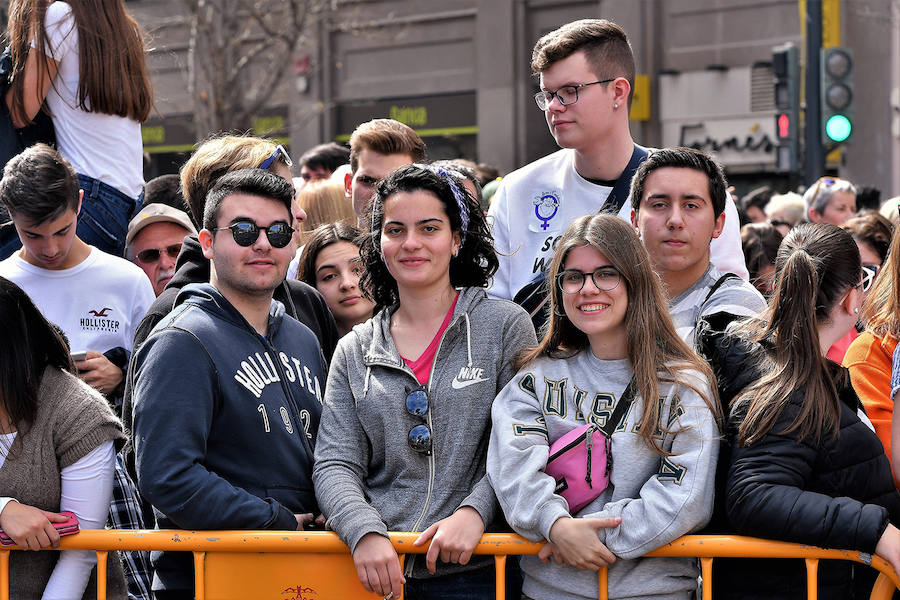 Fotos: Búscate en la mascletà del 8 de marzo de las Fallas 2019