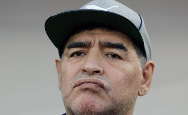 Diego Armando Maradona. 